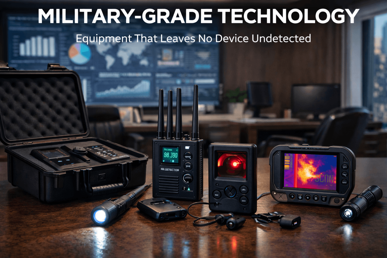 Military-grade TSCM equipment