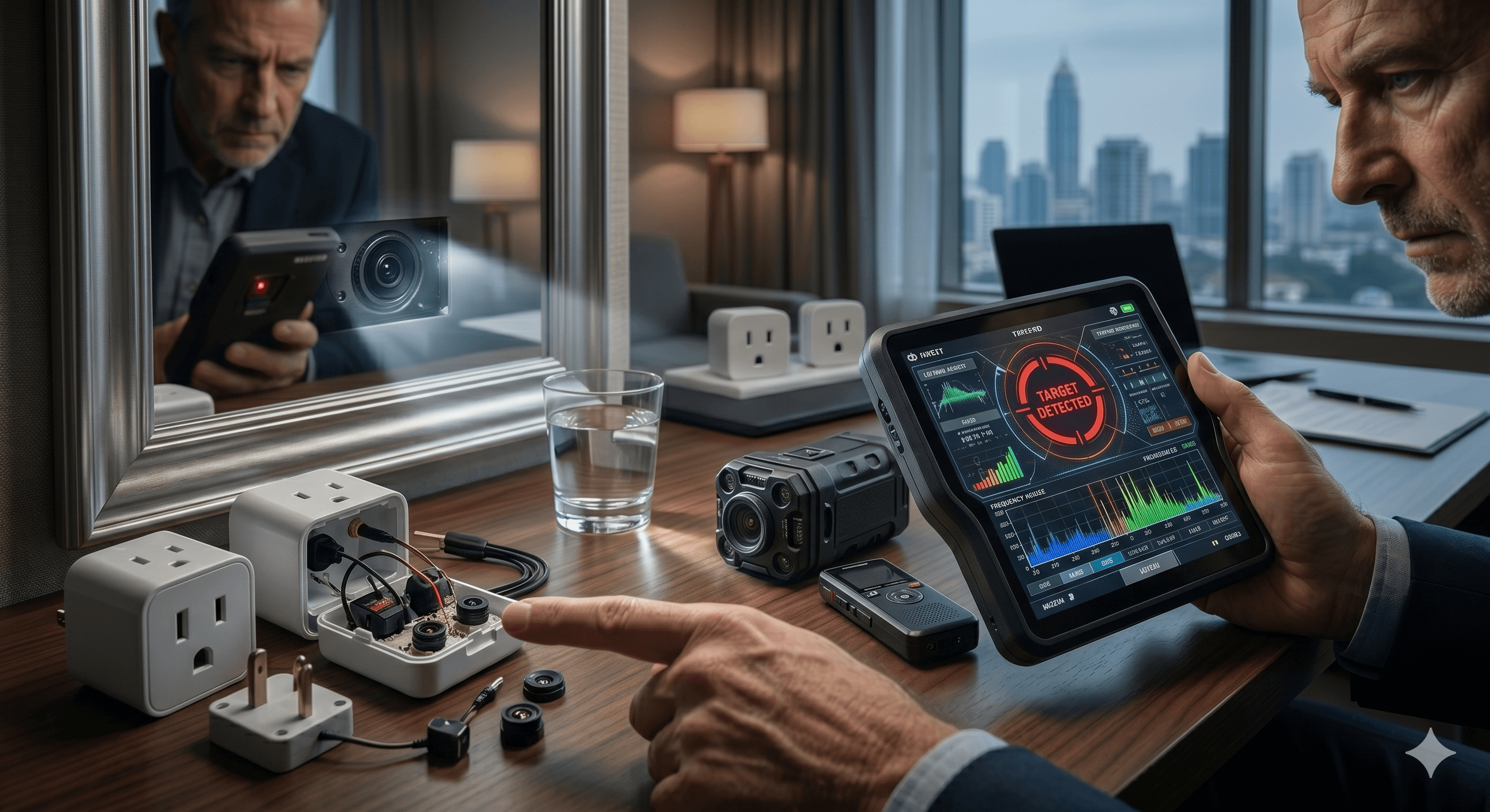 How to Detect Hidden Cameras in Your Hotel Room or Office