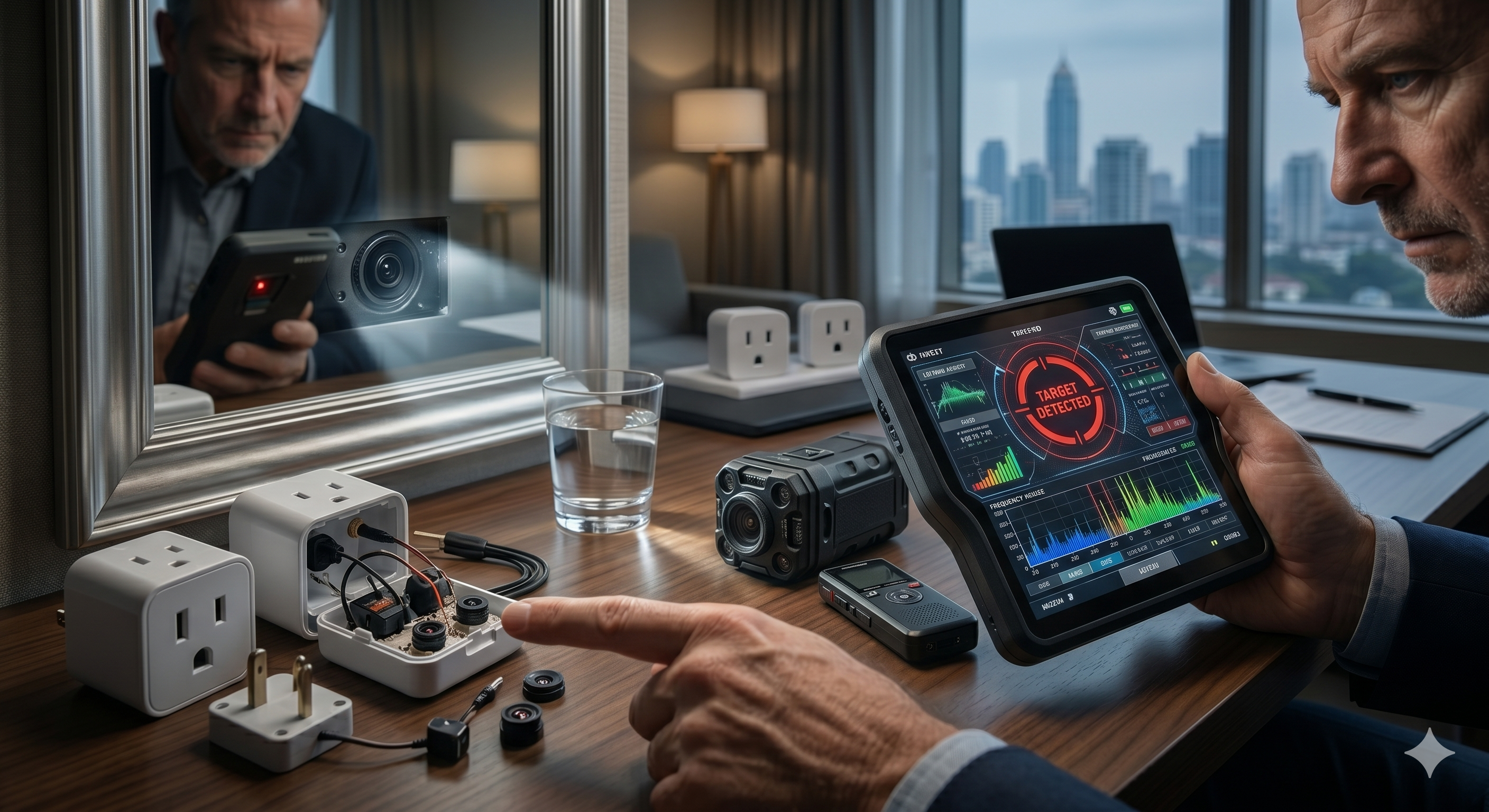 How to Detect Hidden Cameras in Your Hotel Room or Office